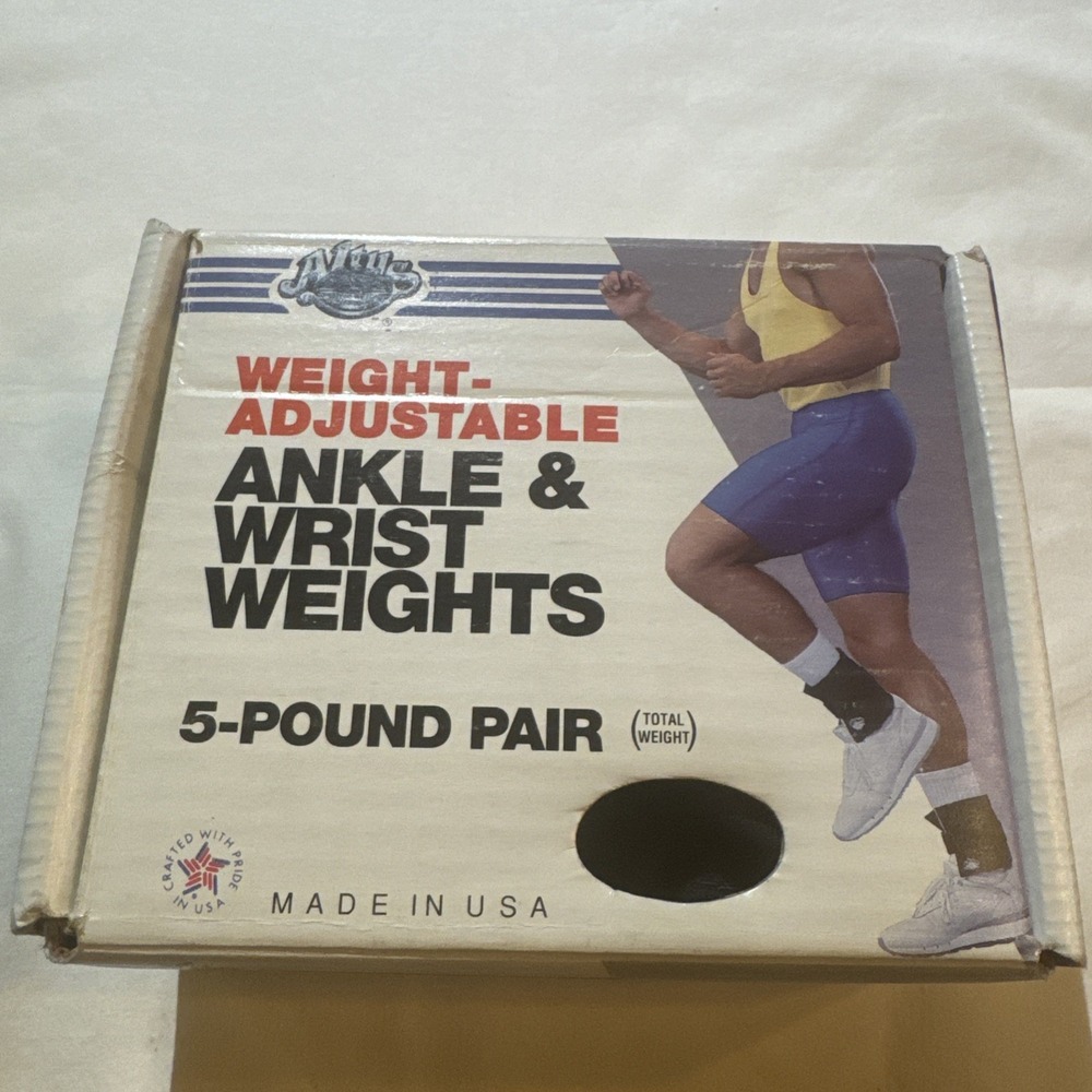 All Pro Ankle Weights, Weight Adjustable up to 5lbs for the pair (2.5 lbs each)